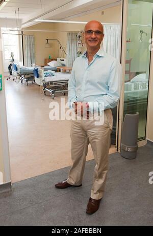 Ali Parsa chief executive della conduzione privata Hinchingbrooke NHS hospital in Cambridgeshire nel 2012 Foto Stock