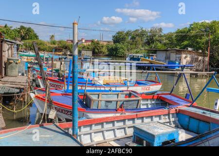 Santa Cruz del Norte, Mayabeque, Santa Cruz del Norte, Cuba, America del Nord Foto Stock