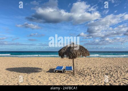 Playa Megano, Playas del Este, Havana, Cuba, America del Nord Foto Stock