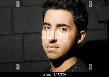 Colby O'Donis backstage il 28 febbraio 2009 a Los Angeles, California. Foto Stock