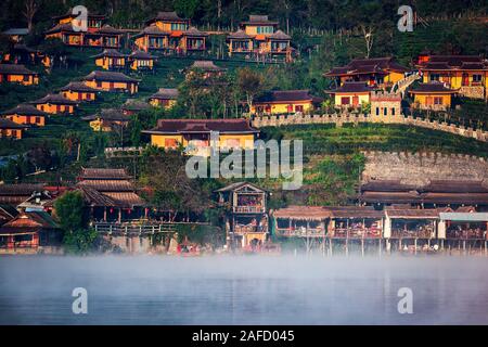 Divieto rak Thai a Mae Hong Son, Tailandia Foto Stock