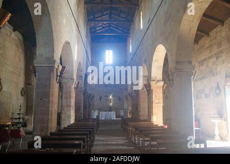 Cattedrale di Santa Maria di Monserrato a Tratalias Foto Stock