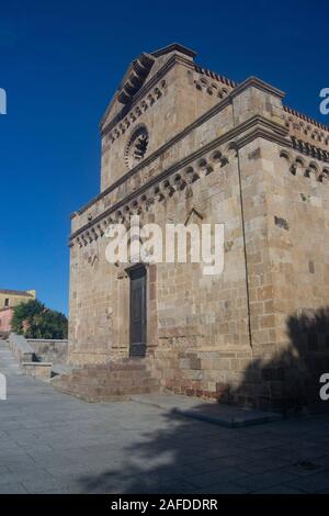 Cattedrale di Santa Maria di Monserrato a Tratalias Foto Stock