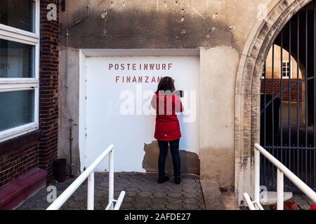 Ufficio delle imposte di Merseburg Foto Stock