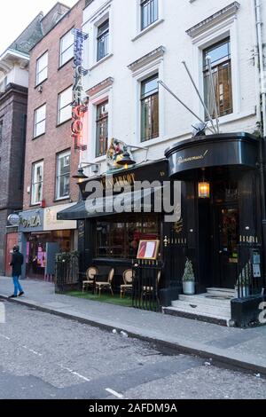 L'Escargot Ristorante, Greek Street, Soho, London, W1D, Regno Unito Foto Stock