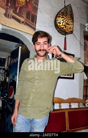 Sala da tè in Istanbul - lo stretto del Bosforo - TURCHIA Foto Stock