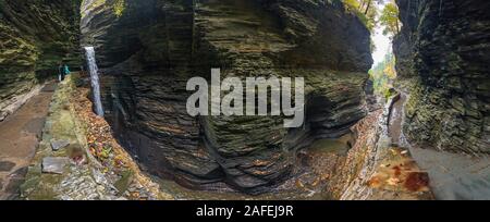 Watkins Glen State Park, New York, Stati Uniti Foto Stock