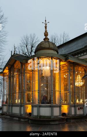 Kappeli ristorante a Helsinki in Finlandia. Foto Stock