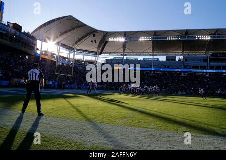 Carson, California, Stati Uniti d'America. 15 Dic, 2019. Vista generale del Minnesota Vikings nel quarto trimestre contro il Los Angeles Chargers la dignità Salute Sport Park di Carson, California. Charles Baus/CSM/Alamy Live News Foto Stock