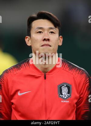 Kim Tae-hwan (KOR), dicembre 15, 2019 - Calcetto : EAFF E-1 Campionato di calcio 2019 uomini finale di Corea Repubblica match tra la Corea del Sud 1-0 Cina PR di Busan Asiad Main Stadium di Busan, Corea del Sud, Credito: AFLO/Alamy Live News Foto Stock