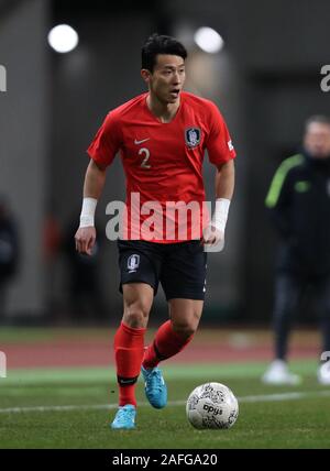 Kim Tae-hwan (KOR), dicembre 15, 2019 - Calcetto : EAFF E-1 Campionato di calcio 2019 uomini finale di Corea Repubblica match tra la Corea del Sud 1-0 Cina PR di Busan Asiad Main Stadium di Busan, Corea del Sud, Credito: AFLO/Alamy Live News Foto Stock