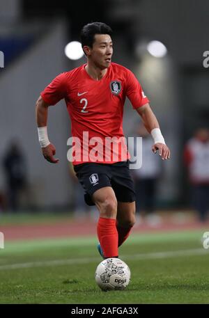 Kim Tae-hwan (KOR), dicembre 15, 2019 - Calcetto : EAFF E-1 Campionato di calcio 2019 uomini finale di Corea Repubblica match tra la Corea del Sud 1-0 Cina PR di Busan Asiad Main Stadium di Busan, Corea del Sud, Credito: AFLO/Alamy Live News Foto Stock