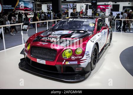 Nonthaburi, Tailandia, Dicembre 2018 : Bentley sul display in Bangkok International Motor Expo 2018 a IMPACT Arena exhibition muangthong thani in Thail Foto Stock