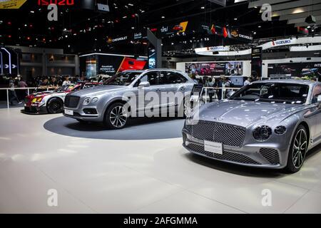 Nonthaburi, Tailandia, Dicembre 2018 : Bentley sul display in Bangkok International Motor Expo 2018 a IMPACT Arena exhibition muangthong thani in Thail Foto Stock