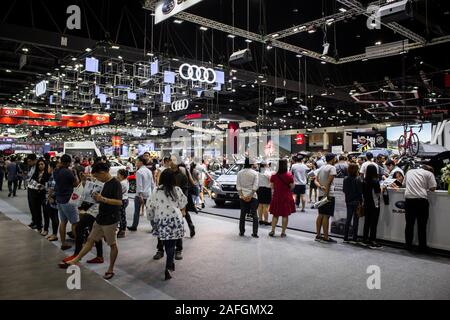 Nonthaburi, Tailandia, Dicembre 2018 : Bangkok International Motor Expo 2018 a IMPACT Arena exhibition muangthong thani in Thailandia. Foto Stock