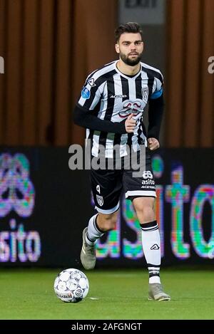 Almelo, Paesi Bassi. 15 Dic, 2019. ALMELO, Heracles Almelo - FC Utrecht, 15-12-2019, calcio, Eredivisie Olandese, stagione 2019-2020, Polman Stadium, Heracles Almelo player Robin ben Credito: Pro scatti/Alamy Live News Foto Stock