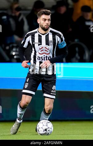 Almelo, Paesi Bassi. 15 Dic, 2019. ALMELO, Heracles Almelo - FC Utrecht, 15-12-2019, calcio, Eredivisie Olandese, stagione 2019-2020, Polman Stadium, Heracles Almelo player Robin ben Credito: Pro scatti/Alamy Live News Foto Stock