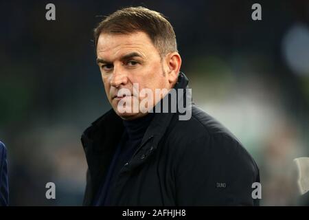 Roma, Italia. 15 Dic, 2019. allenatore Leonardo semplici (Spal) durante la Serie A match tra Roma e SPAL presso lo Stadio Olimpico sul dicembre 15, 2019 in Roma, Italia. Roma beat Spal da 3-1 per il sedicesimo round della Serie A (foto di Giuseppe Fama/Pacific Stampa) Credito: Pacific Press Agency/Alamy Live News Foto Stock