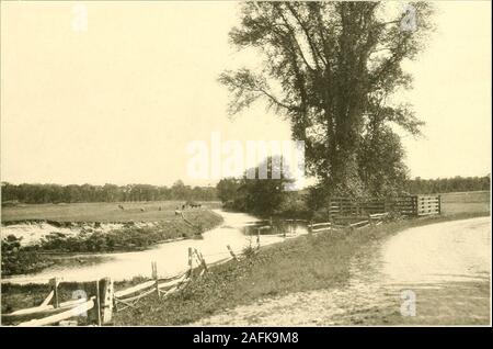 . Lancaster sul Nashua, pittoresco e storico;. Smith Lnnc.-sorella. Street ivv.. La Città Vecchia Puniitl. Xnrth Lancaster. Foto Stock