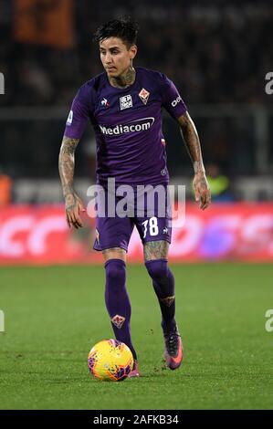 Firenze, Italia. 15 Dic, 2019. pulgar in actionduring Fiorentina vs Inter, italiano di calcio di Serie A del campionato Gli uomini in Firenze, Italia, 15 Dicembre 2019 - LPS/Matteo Papini Credito: Matteo Papini/LP/ZUMA filo/Alamy Live News Foto Stock