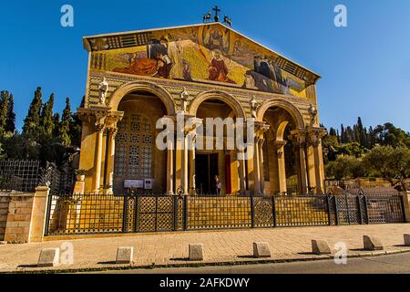 Chiesa di tutte le nazioni Foto Stock