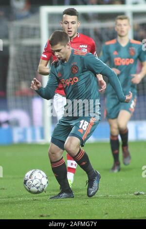 Dicembre 15, 2019: Alkmaar, Paesi Bassi - 15 dicembre 2019: Razvan Marin (Ajax) nella foto durante il 2019/20 attrezzatura di Eredivisie tra AZ Alkmaar e AFC Ajax a AFAS Stadium. (Credito Immagine: © Federico Guerra Maranesi/ZUMA filo) Foto Stock