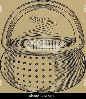 . Elettroplaccatura; un trattato per i principianti e per i più esperti electroplater. Maiale. 21. Gres cestello di immersione Foto Stock