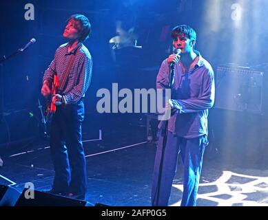 Fontaines D.C. (Dublino) dal vivo sul palco Birmingham O2 Academy Institute, Digbeth,West Midlands, England, Regno Unito, B5 6DY Foto Stock