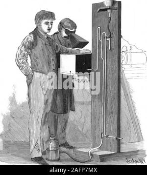 . Scientific American Volume 74 Numero 14 (aprile 1896). e sarebbe la con-sidered ammenda anche in Francia. ?"" Un marciapiede utilizzato a Vienna è costituito da sughero granulare miscelato con minerale di asfalto e altri cohi ?sive sostanze, compresso in blocchi di suital)le dimensionie forma. Tra i numerosi vantaggi di cui forthin il suo nome sono la pulizia, silenziosità, durata,l'elasticità, la libertà dalla scivolosità, se bagnato ordry, e costo moderato. A differenza di legno, troppo, non assorbente e di conseguenza Inodorous. Esso presentsthe minima resistenza alla trazione ed essendo elasticunder passando i carichi, fa un Foto Stock