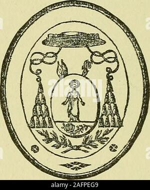 . La storia della Chiesa cattolica negli Stati Uniti. hiladelphiadiocese. Molto EEV. EDWAED J. SOUEIN, ADMINISTEATOE, 1851-52. Il vescovo Kenrick sinistra Philadelphia il 9 di Octo-ber, e l'amministrazione della diocesi durante thevacancy del vedere devoluto su Molto Rev. Edward J.Sourin che, sulla 14th, diretto especial prayersuntil un vescovo fu nominato.^ come era understoodthat tlie tori nomina il quarto Vescovo di Phila-delphia sarebbe presto arrivare, alcune modifiche sono state apportate, indirizzo di molto il Rev. E. J. Sourin e altri, Ottobre 19, 1851. Ri-tela di Kenrick Aichbishop. Pittsburgh, Cattolica Foto Stock