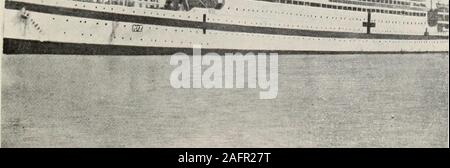 . The Varsity guerra supplemento 1916. Nave ospedale Asturias comunque di trovare un altro troopship che è stato in seguito noi.Gli altri, il Linnet, è rimasta con noi fino a quando non abbiamo reachedPlymouth. Abbiamo avvistato la costa inglese circa 4 a.m. anddropped ancorare davanti a Plymouth Hoe, tra 6 e 7.a 10 abbiamo proceduto al governo Dockyard a Devon-port, ricevendo un grande saluto da truppe in barracksall lungo il fiume e dal*, i ragazzi sulla formazione shipsstationed nel fiume. Parecchie ore di attesa seguita dal tempo che ci tiedalongside il wharf, trascorso in gran parte passeggiando circa thedockyar Foto Stock