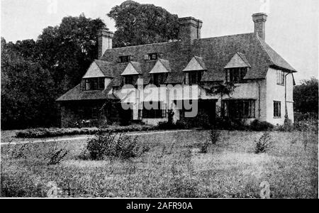 . Letchworth Garden City in cinquantacinque fotografie. 15 SU LETCH-VALE LA PENA DI LANE. Architetti:Parker è Utiwin i6 Foto Stock