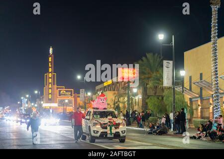 Las Vegas, 14 dic: WinterFest Parde luce di Henderson sul dicembre 14, 2019 a Las Vegas, Nevada Foto Stock