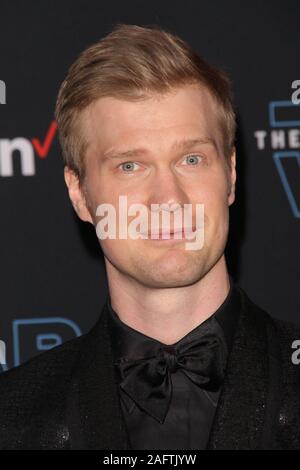 Los Angeles, Stati Uniti d'America. Xvi Dec, 2019. Joonas Suotamo a Lucasfilm's "Star Wars: Il luogo di Skywalker' Premiere Mondiale tenutosi a El Capitan Theatre di Los Angeles, CA, Dicembre 16, 2019. Photo credit: Giuseppe Martinez/PictureLux Credito: PictureLux/Hollywood Archive/Alamy Live News Foto Stock