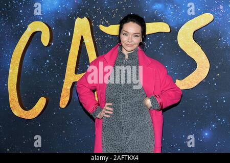 Katrina Lenk assiste la prima mondiale di "gatti" a Alice Tully Hall di New York, NY, Dicembre 16, 2019. (Foto di Antonio Behar/Sipa USA) Foto Stock