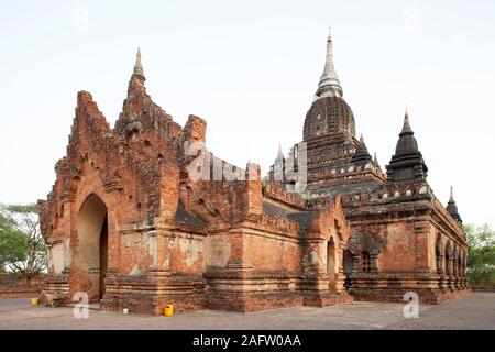 Tempio Nagayon, Old Bagan Zona villaggio, Mandalay regione, Myanmar, Asia Foto Stock