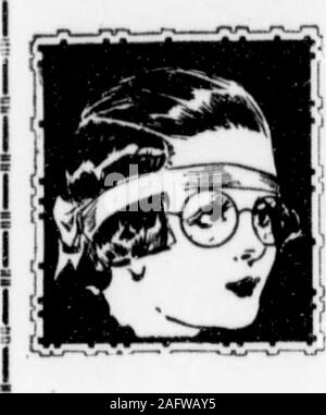 . Highland Echo 1915-1925. lllÂ"&GT;Â"MÂ" STERCHI BROS. & TILLERY quartier generale per i tronchi, borse, valigie e record di Emerson ! La gente del posto il Rev. E. Frank Cody ha acceptedwork in Nashville Presbyteryand sarà provvista di carica twochurches. Egli sarà allo stesso timeattend Cumberland University. Miss Hale ha trascorso le vacanze withher sorella a Columbus, Ohio. Eckles West è arrivato in Maryvillerecently dopo anni di assenza. Hehas appena completato il corso nel Michigan State AutomobileSchool a Detroit, Michigan. In occasione di un ricevimento dato dal Mart-giorno Club di Maryville presso il resi-dence della sig.ra James Goddard, Foto Stock