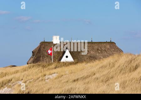 Kampen, Haus Kliffende, Duenen Foto Stock