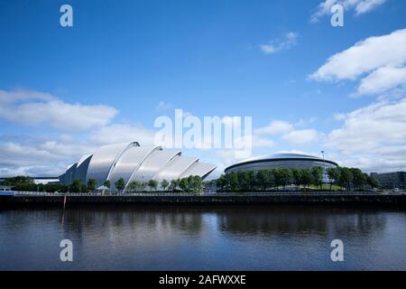 L'Armadillo e la Hydro, Glasgow, Scozia Foto Stock