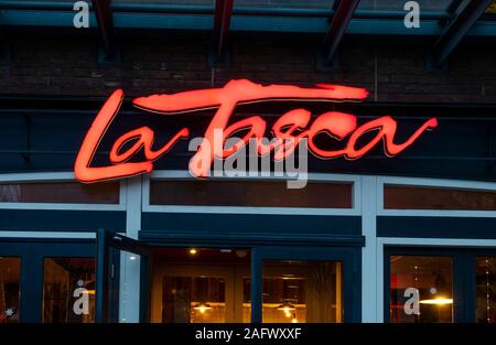 La tasca, un tapas bar e ristorante in Liverpool Foto Stock