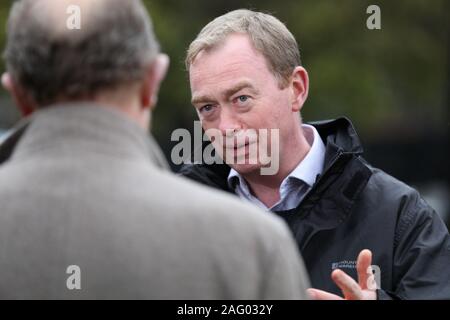 Londra, Regno Unito. Xvii Dec, 2019. London, 17h Dic 2019. Ex leader LibDem Tim Farron. Il ritorno dei politici al Parlamento. Credito: Imageplotter/Alamy Live News Foto Stock