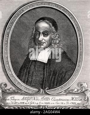 Philip Jacob Spener, 1685 - 1705, teologo protestante, Pietist Foto Stock