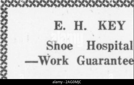 . Highland Echo 1915-1925. scuole andchurches di Maryville dal FourMinute uomini del collegio. Le amministrazioni alimentari Cam-paign, che è quello di iniziare a dicembre2nd., sarà anche richiedere il servizio delcarrello quattro minuti di uomini. Molti di theboys che erano interessati lequattro minuto circolazione hanno leftus per 0. T. C è seriamente hop-ed che i borsisti che sono a sinistra sullato Hill andrà a riempire i ranghi eche qualsiasi ragazza" che non hanno immettere-de l'organizzazione si affretti todo modo. Miss Stella Carver, un ex stu-dent, è l'insegnamento presso il noce. N. C. Il Columbia Candy Cucina provare la nostra pura fatti in casa a base di caramelle. Mos Foto Stock
