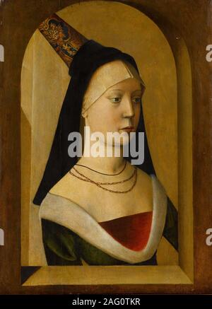 Ritratto di una donna, ca. 1470-80. Foto Stock