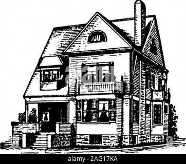 . Scientific American Volume 79 Numero 12 (settembre 1898). Come costruire una casa. Coloro che intendono costruire troveranno tbe molto migliori pratiche di sug gestions ed esempi di architettura moderna in rivista handsomestArchitectural mai pubblicato . . Il Scientific American edificio Edition. Ogni numero è illustrato con una piastra colorata e numeroushandsome incisioni realizzate direttamente da fotografie di edifici,insieme con vedute interne, planimetrie, descrizione, costi, ubicazione, i proprietari e gli architetti di nomi e indirizzi. Il illustrationsInclude seashore, southern, coloniale e residenze di città, Foto Stock