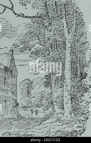 . Elgin del passato e del presente : una guida storica / da Herbert B. Mackintosh. y-Jiii|i Dunkinty Casa.. 28 ELGIN PASSATO E PRESENTE nell'angolo nord-est ci sono le rovine del palazzo dei vescovi o casa di città a volte chiamato Dunfermline Casa-detto di essere uno dei migliori speci-mens del quindicesimo secolo architettura domestica esistente. (L'keysare per essere avuto in Burgh geometri ufficio.) precedente per la erectionof la cattedrale a Elgin il provinciale Vescovi risiedeva a Birnie, atSpynie e a Kinneddar. Non sappiamo in quale anno il BishopsPalace nel collegio di Elgin fu costruito, ma possiamo Foto Stock