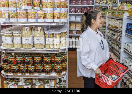 Miami Florida,Delicias de Espana,ristorante ristoranti ristorazione caffè, spagnolo,gourmet,donna donna donne,shopping shopping shopping shopper negozi Foto Stock