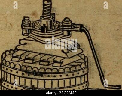 . La Revue de la viticoltura : Organe de l'agriculture des régions viticoles. Hors Concours. Membre du giuria. Exposition coloniale de Marseille 1906. À dÏTirersesExpositions,croix de cheva-lier du Mériteagricole. RATIOirNBI^ A LEVIER ET AU MOTSUR ,su aana aoounmlatear de livraison preaslos de vis et ferrures seules FOULOIRS UN VENDANGE BROYEURS UN POMMPS c 50.000 Appareils Tandaf areo Garantie 8 HEUVISR FILS CONSTRUCTEURS! Rua S"int-Mleli"l - LYOlT-aUILLOTlBHSCatalog illtuiri franco aur demande. Foto Stock