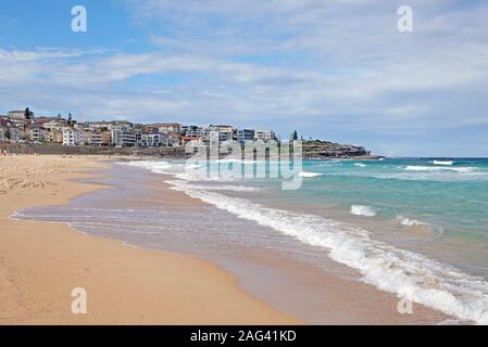 Iconico Bondi Beach a Sydney in Australia Foto Stock