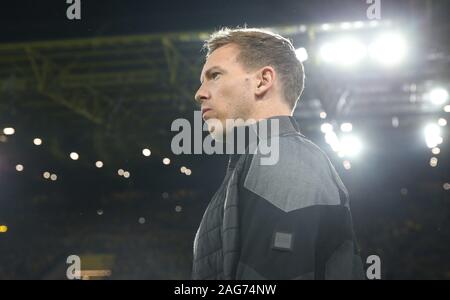 Dortmund, Deutschland. Xvii Dec, 2019. firo: 17.12.2019 Calcio, 2019/2020 1.Bundesliga: BVB Borussia Dortmund - RB Leipzig Julian Nagelsmann | Utilizzo di credito in tutto il mondo: dpa/Alamy Live News Foto Stock